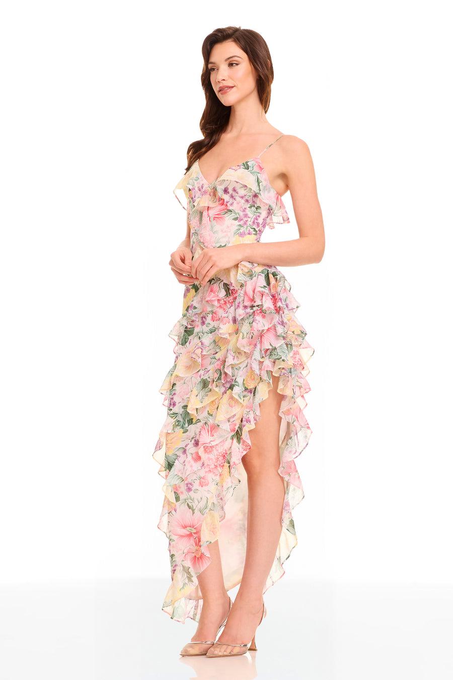 Dress The Population Josefina Dress White