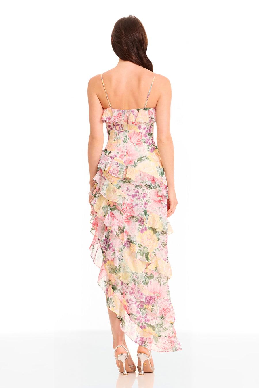 Dress The Population Josefina Dress White