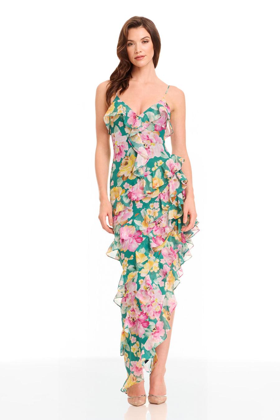 Dress The Population Josefina Dress White