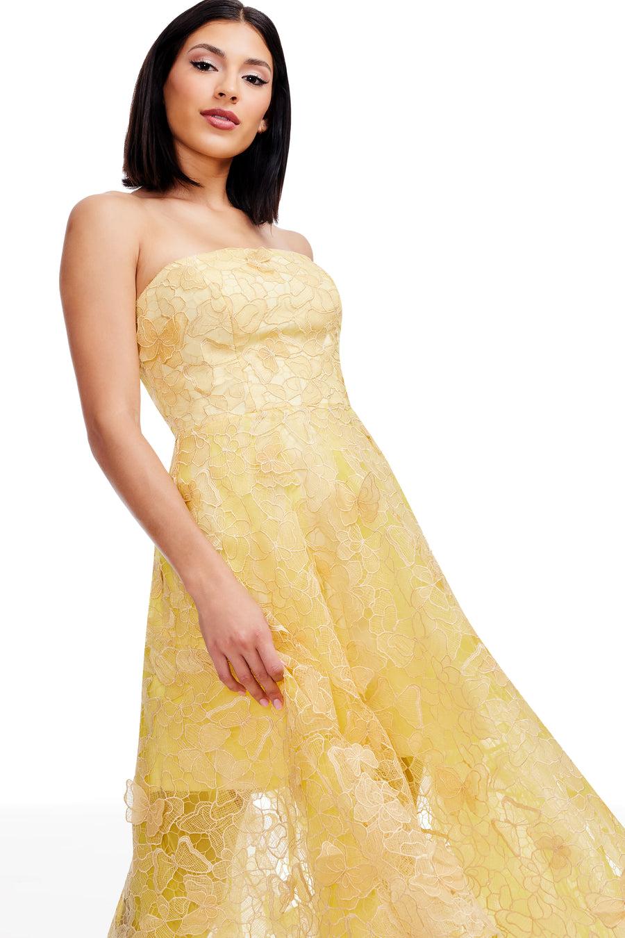 Dress The Population Kailyn Dress White