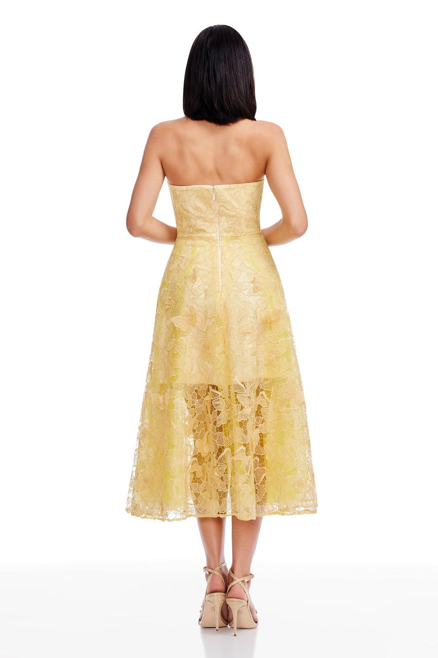 Dress The Population Kailyn Dress White