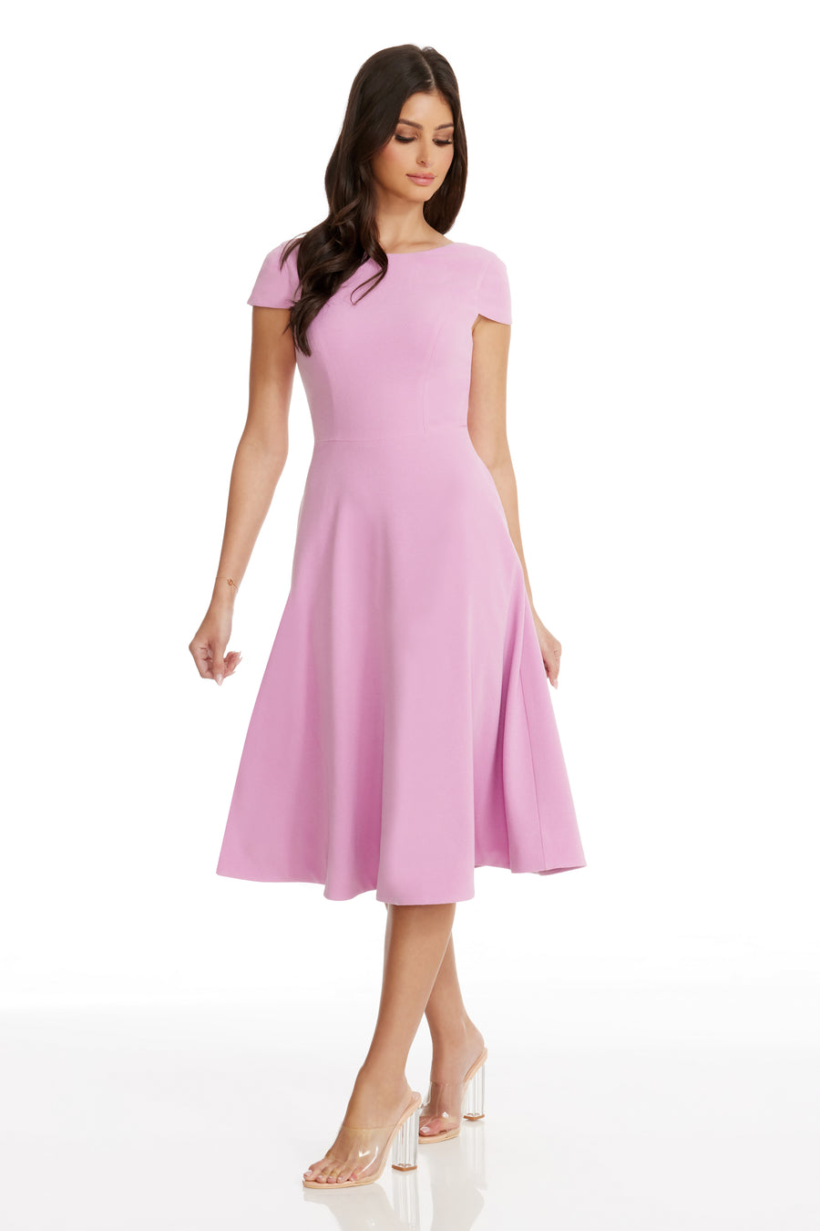 Dress The Population Livia Dress White