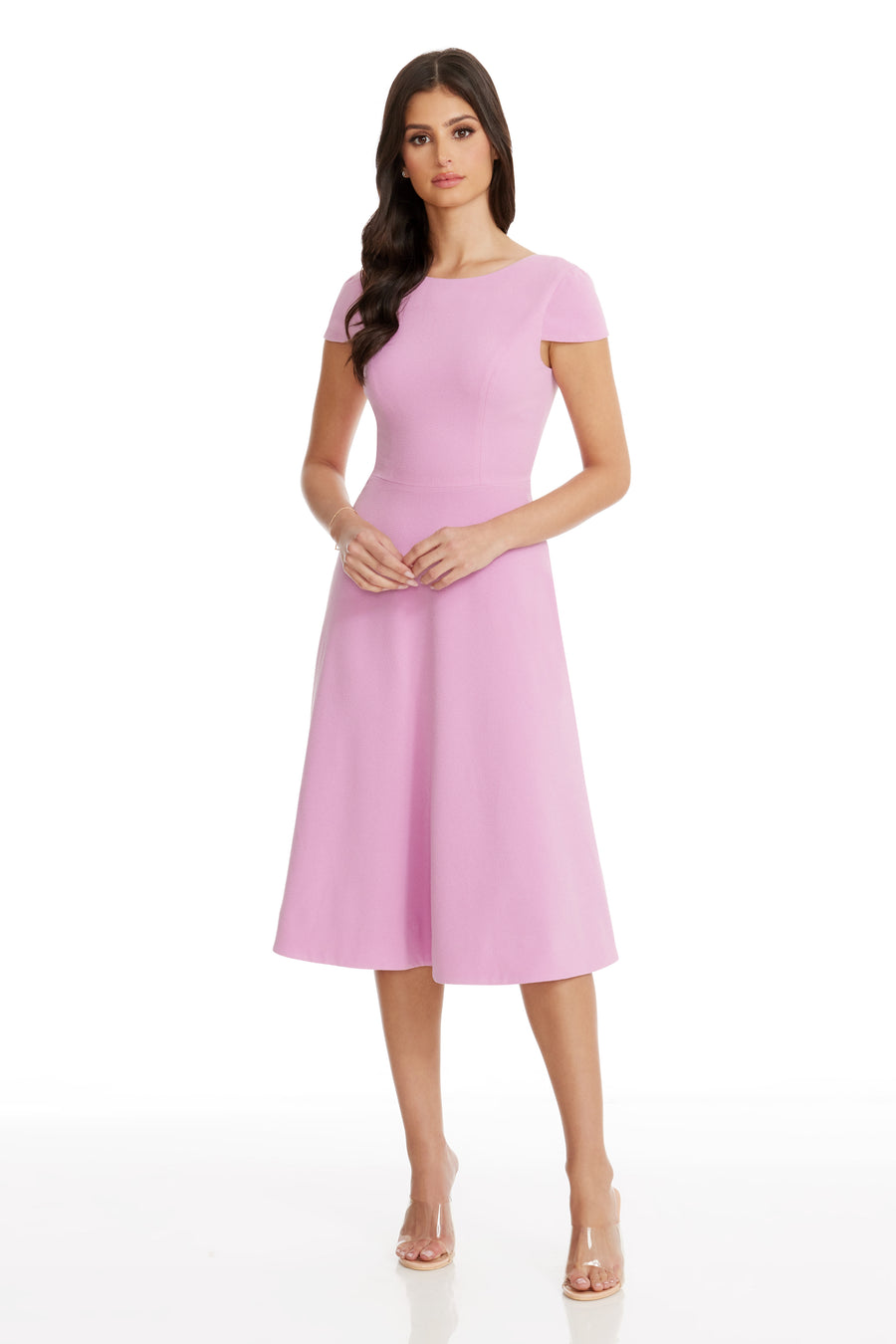 dress the population Livia Dress white