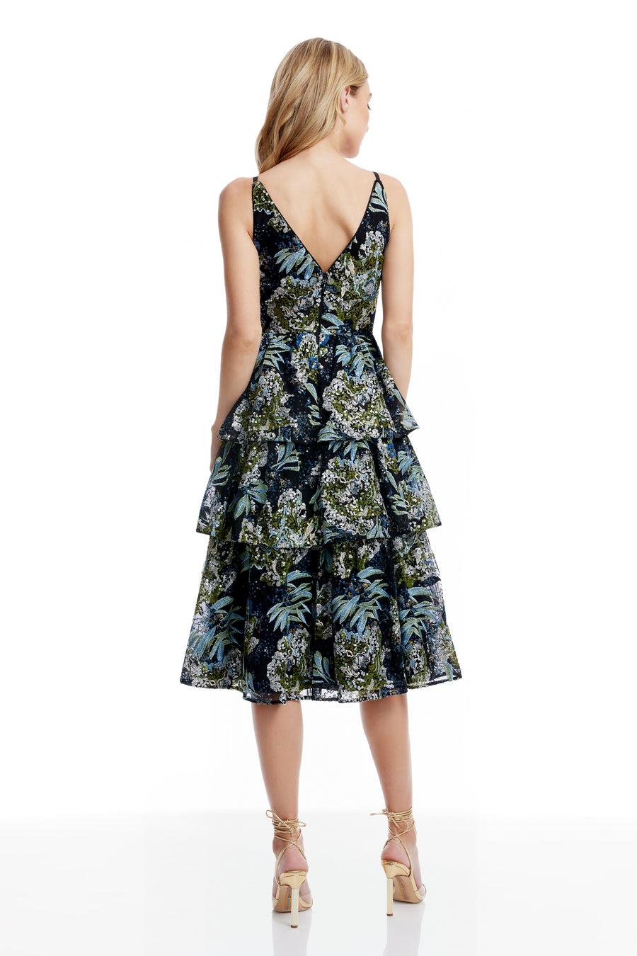 Dress The Population Lorelai Dress White