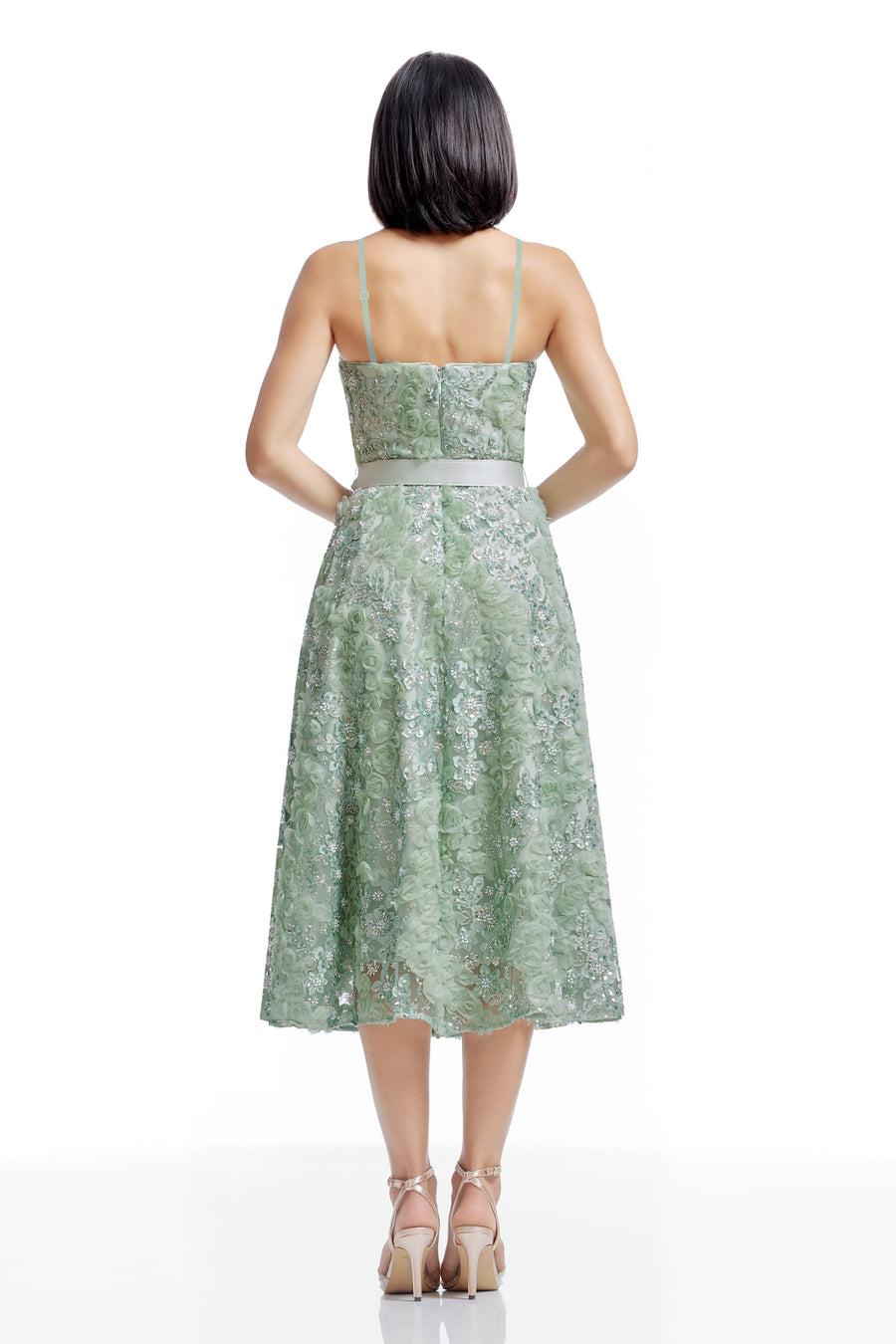 Dress The Population Mabel Dress White