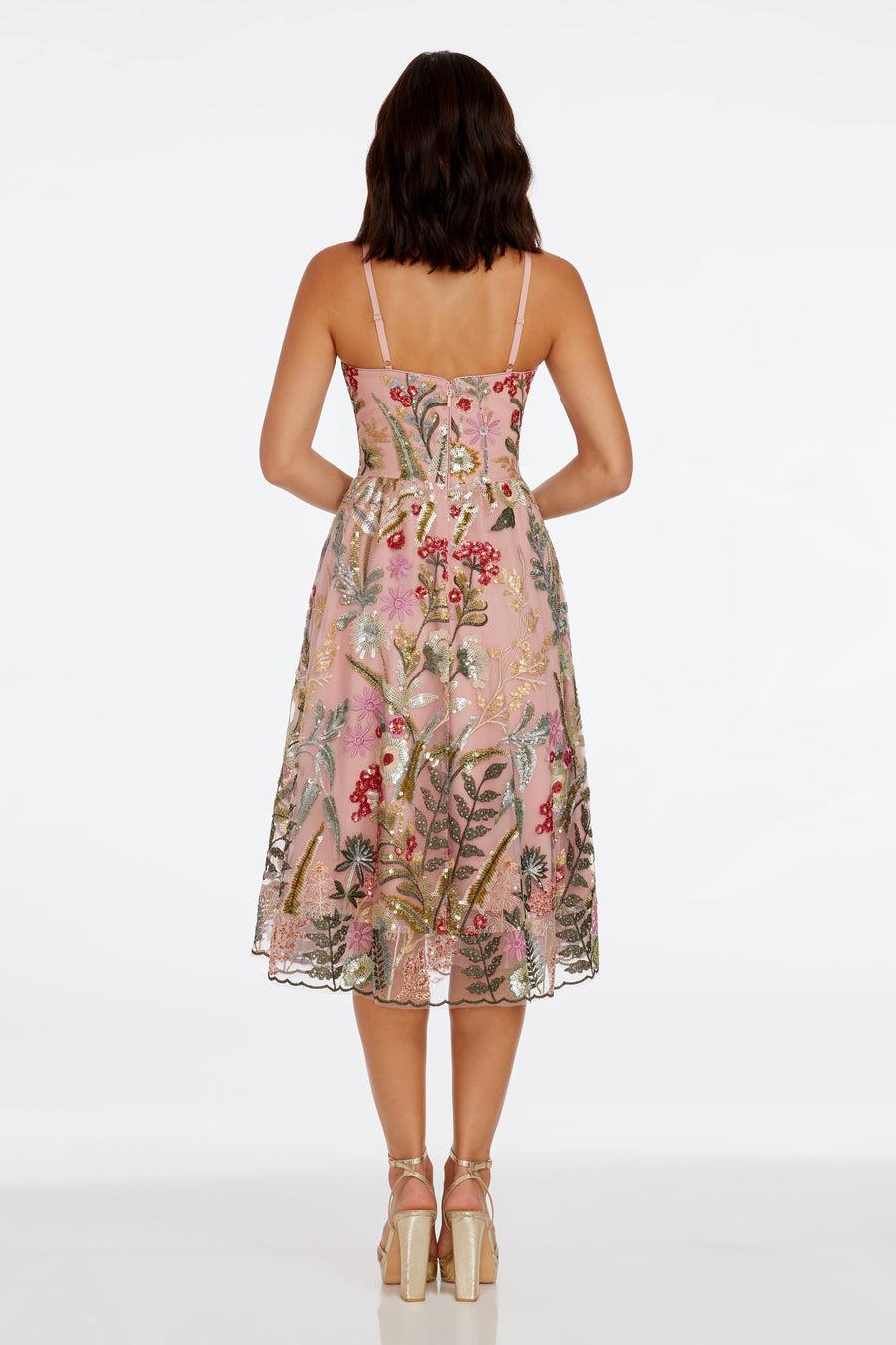 Dress The Population Maren Dress White