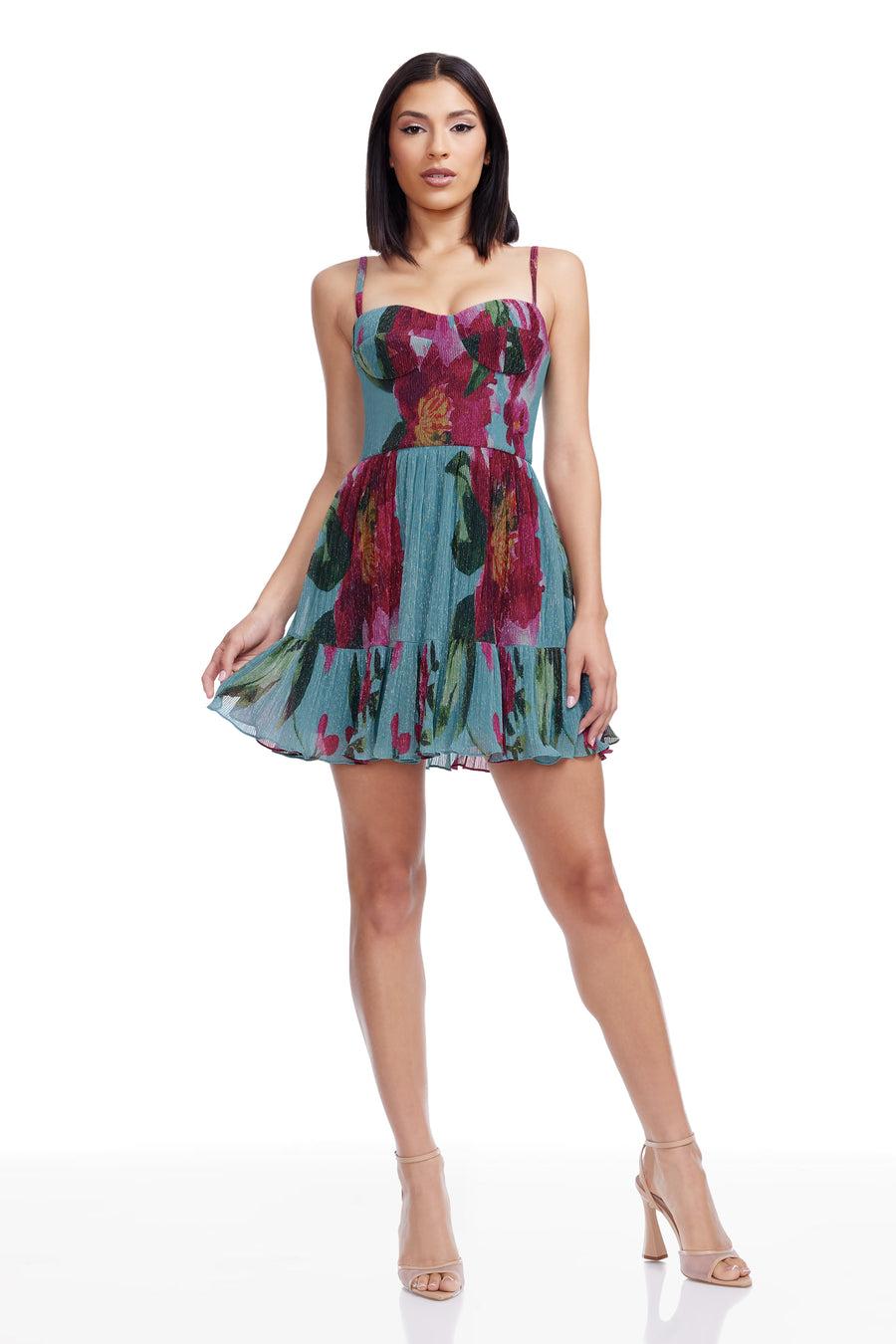 Dress The Population Marlow Dress White