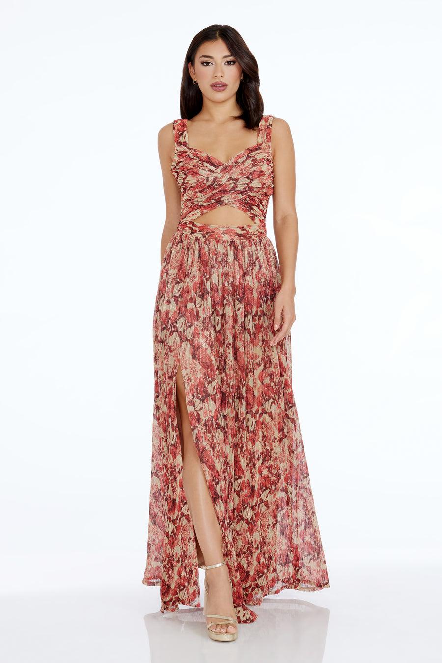 Dress The Population Mirabella Gown White