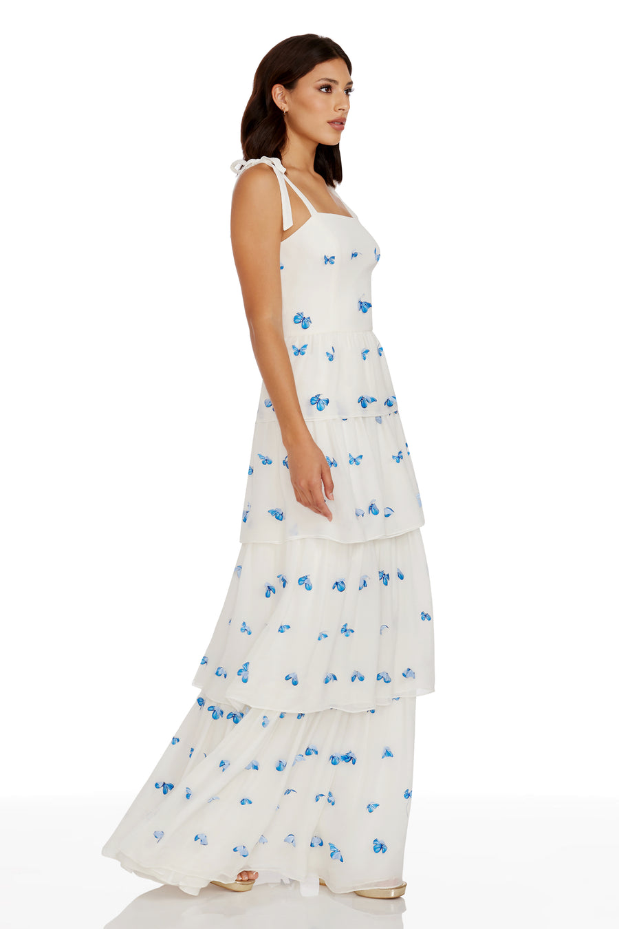 Dress The Population Monica Dress White