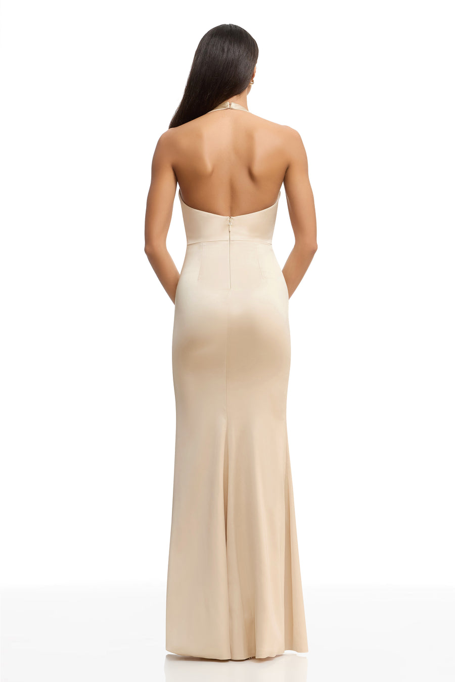 Dress The Population Paige Gown White