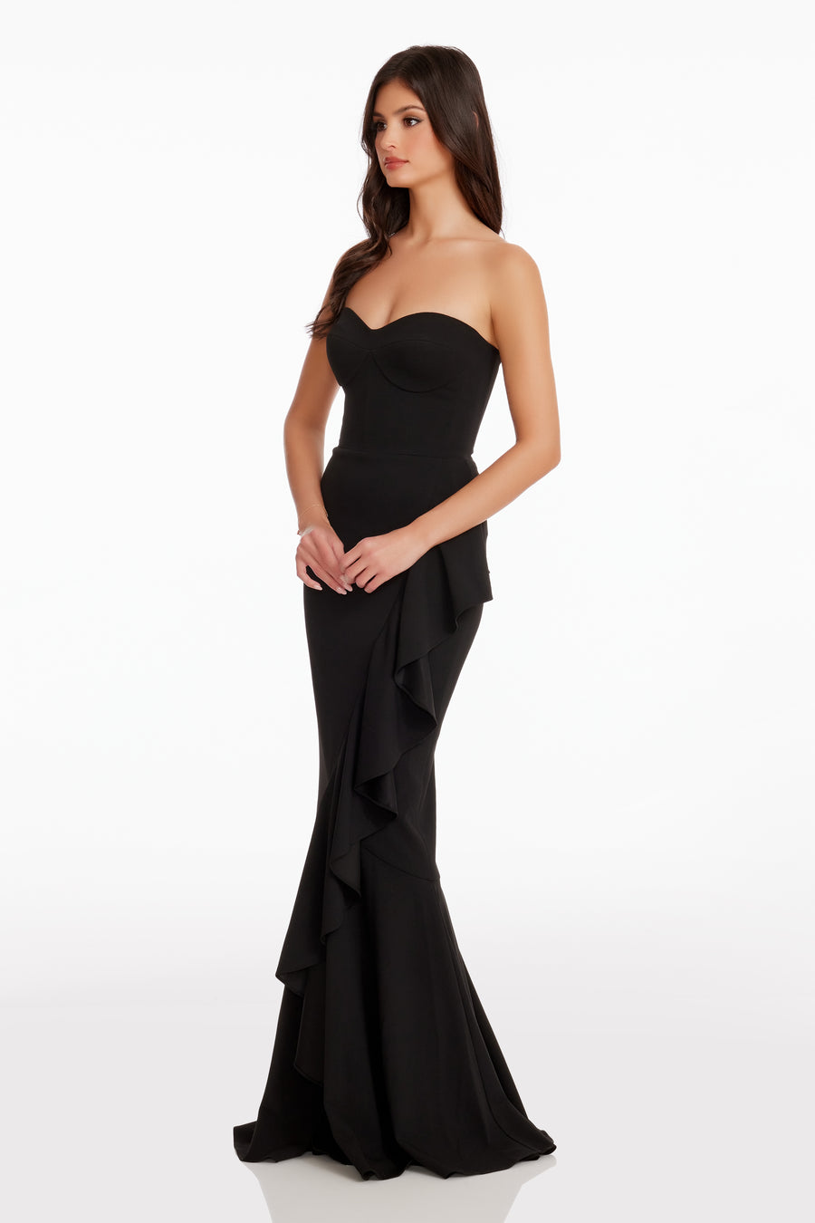 Dress The Population Paris Gown White