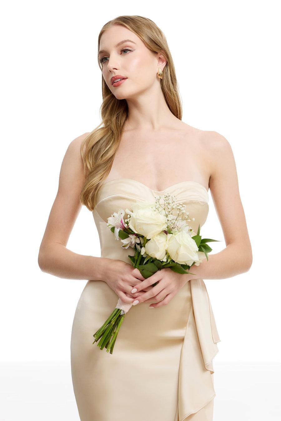 Dress The Population Paris Gown White