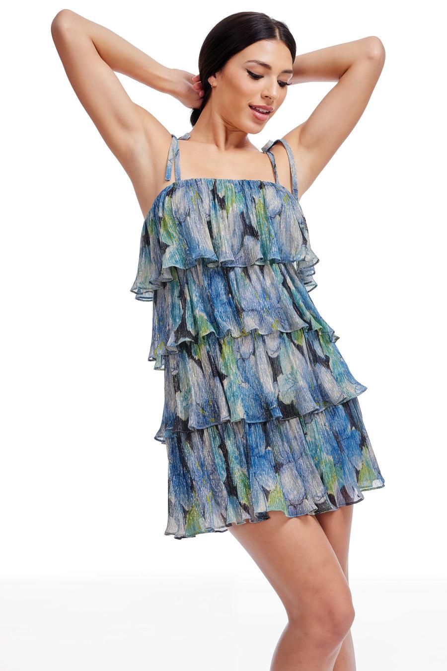 Dress The Population Pixie Dress White