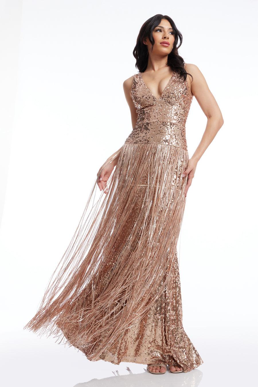 Dress The Population Reign Dress White