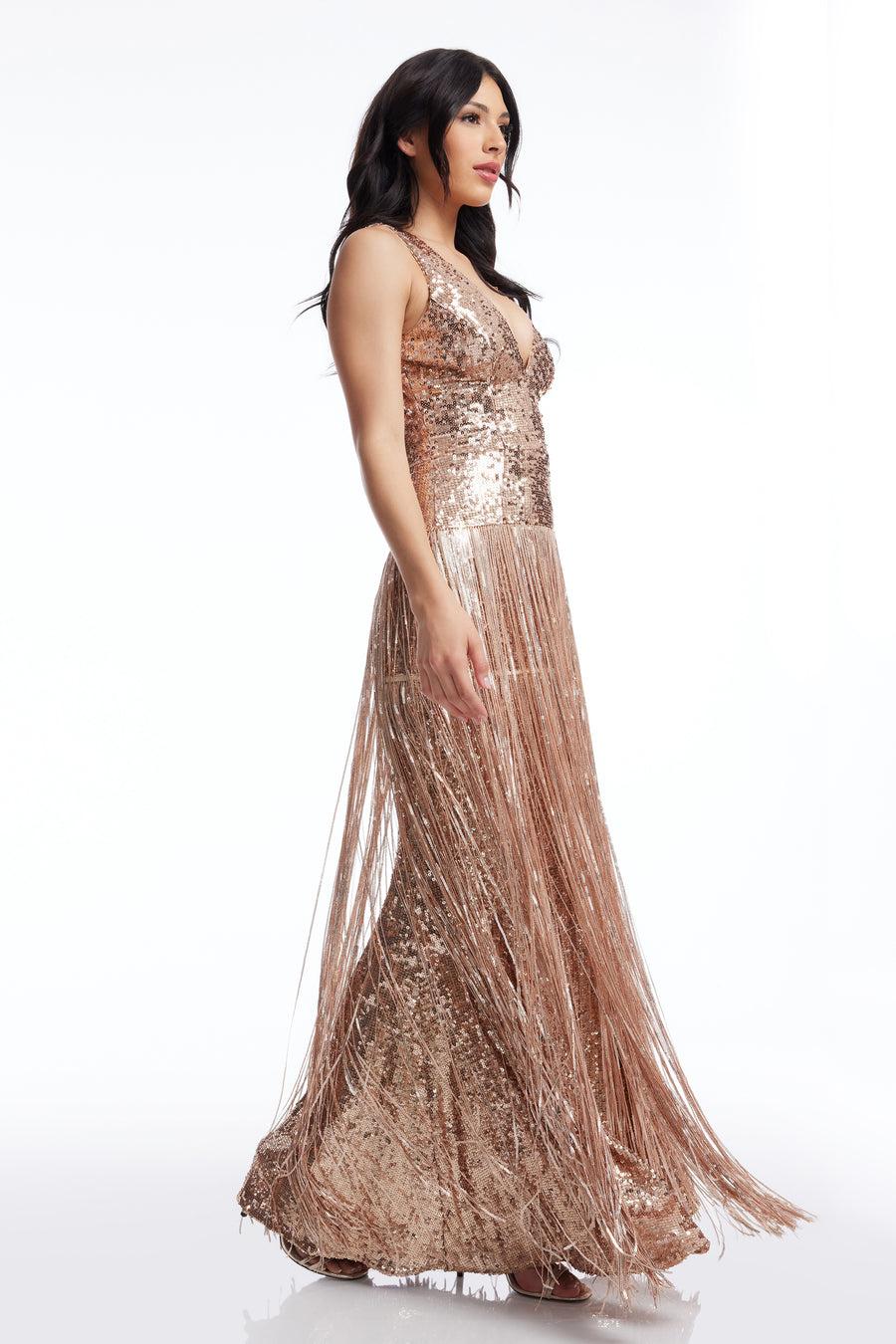 Dress The Population Reign Dress White