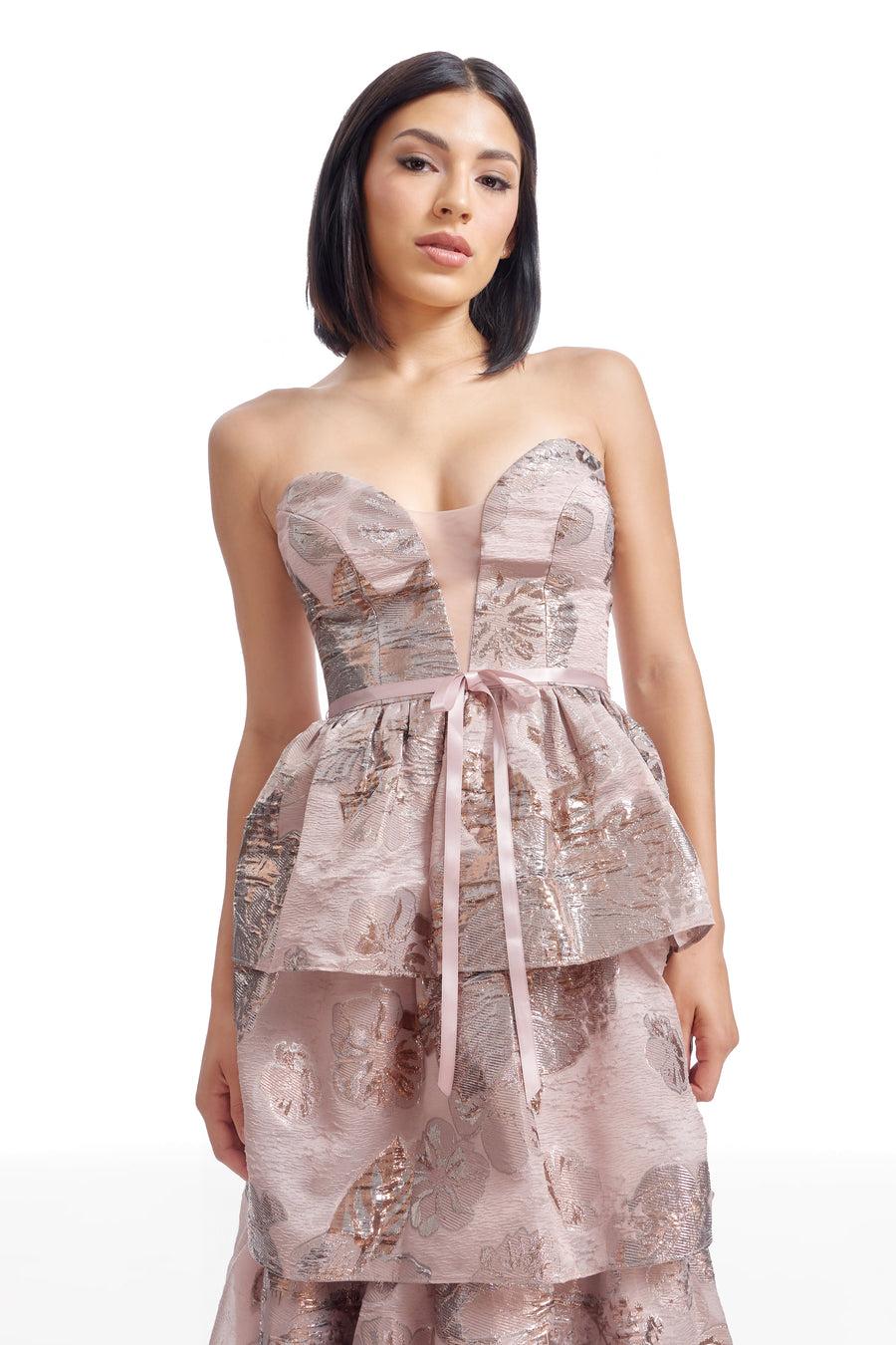 Dress The Population Savannah Dress White