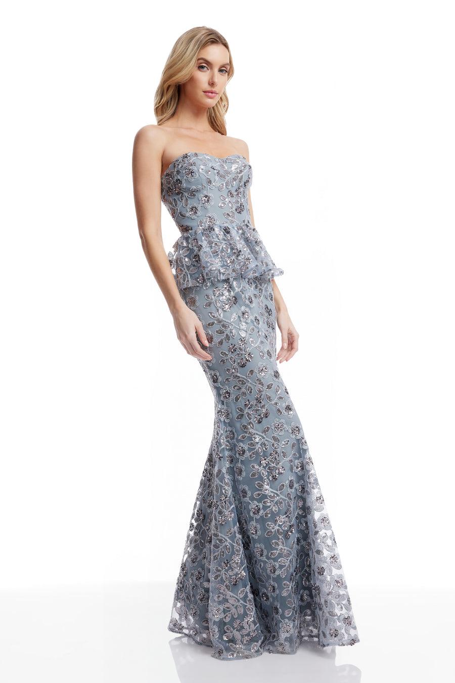 Dress The Population Scarlett Dress White