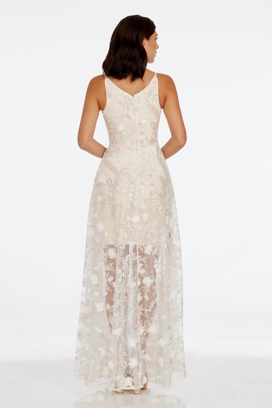 Dress The Population Sidney Dress White