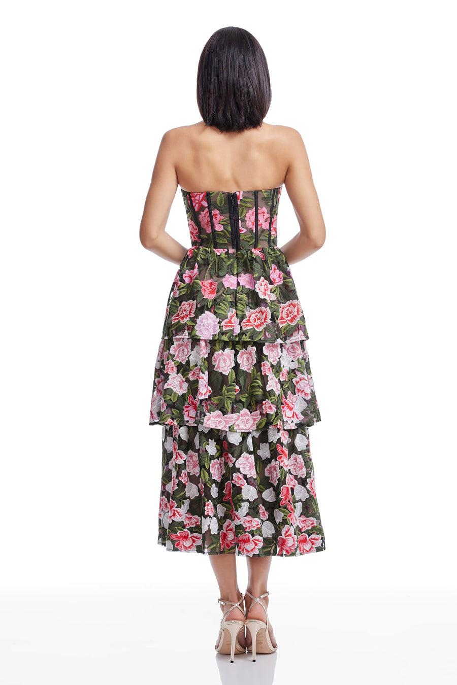 Dress The Population Teigan Dress White