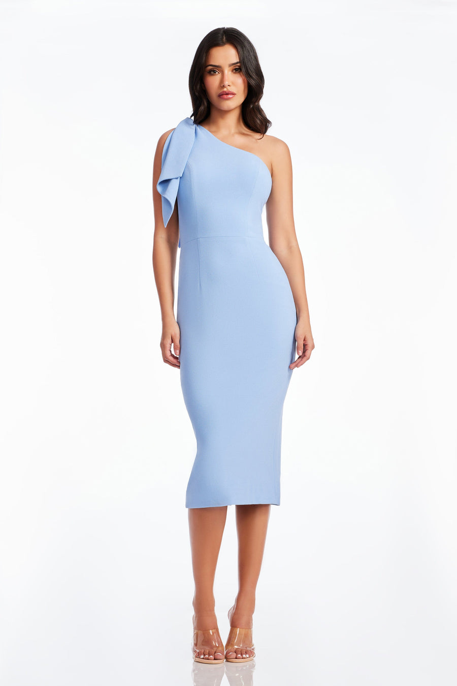 dress the population Tiffany Dress white