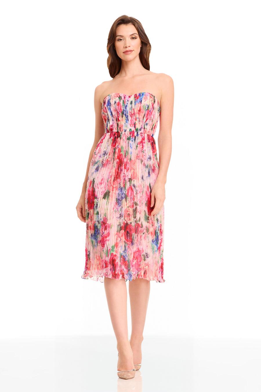 Dress The Population Tovah Dress White