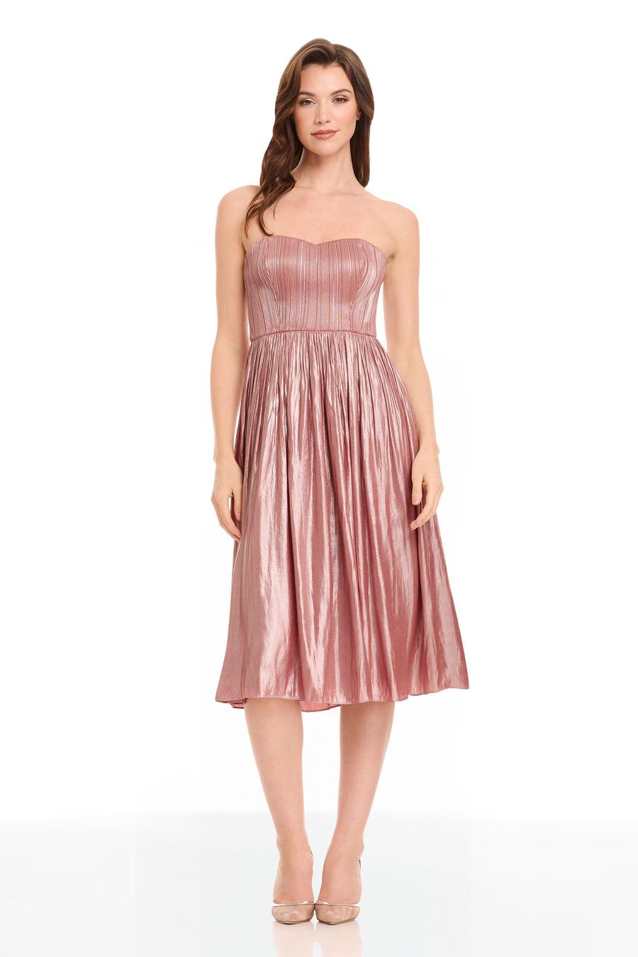 dress the population Tovah Dress white