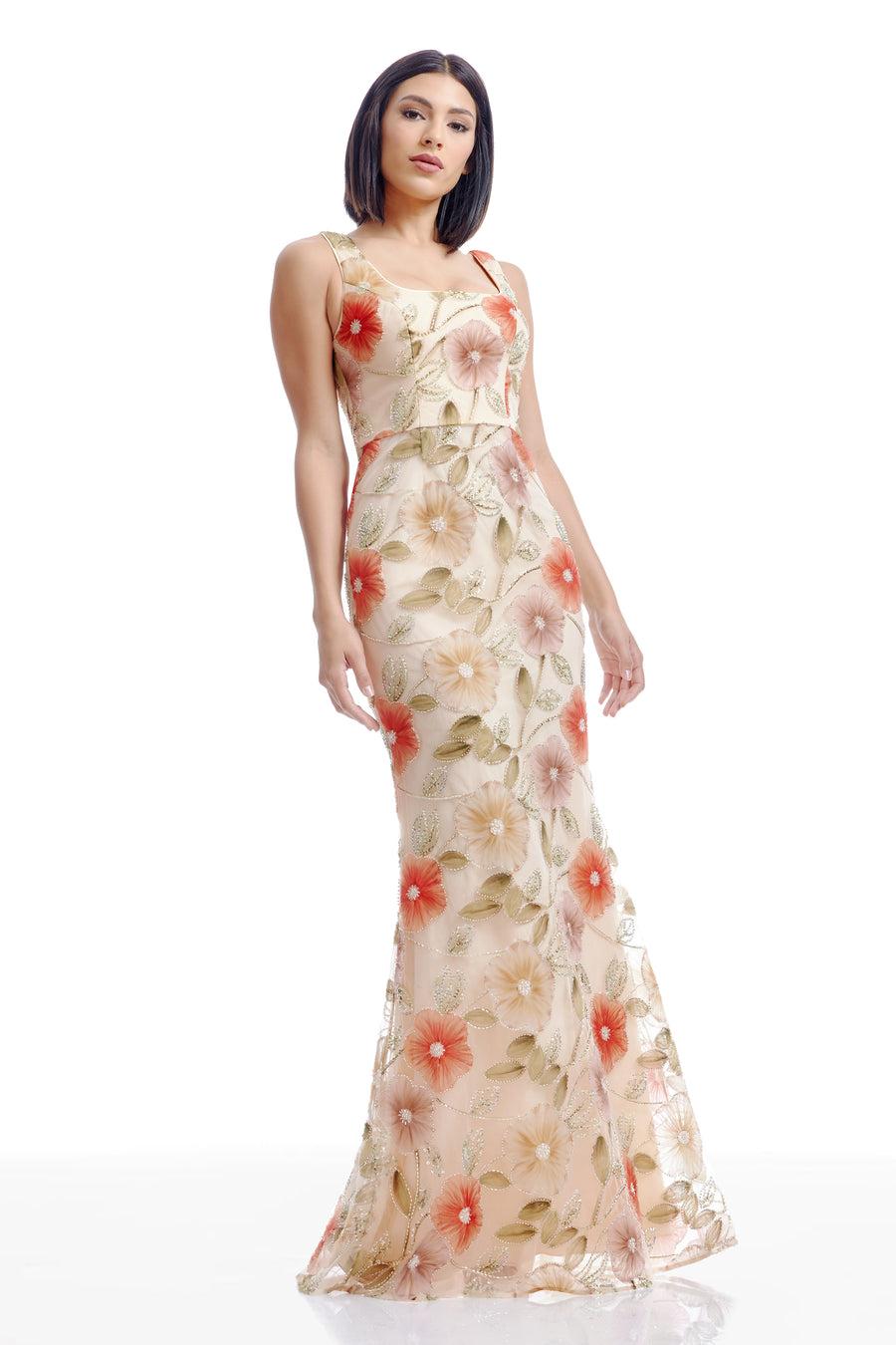 dress the population Tyra Dress white