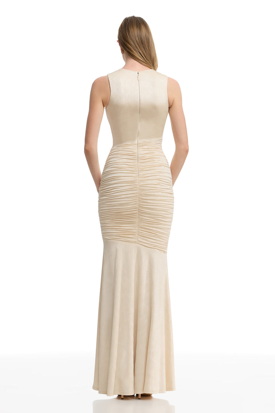 Dress The Population Violetta Gown White