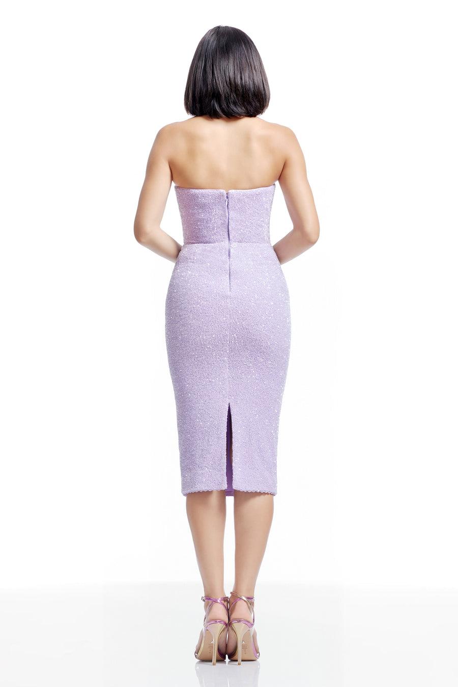 Dress The Population Viviana Dress White