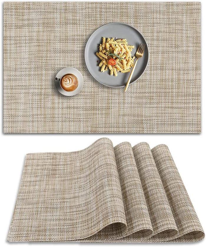 Dressystar 4 PCS Of Non-Slip Heat Resistant Place Mats