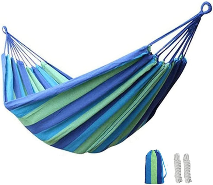 Dressystar Canvas Hammock Multifunctional Hammock Cotton Fabric Canvas Travel Hammocks