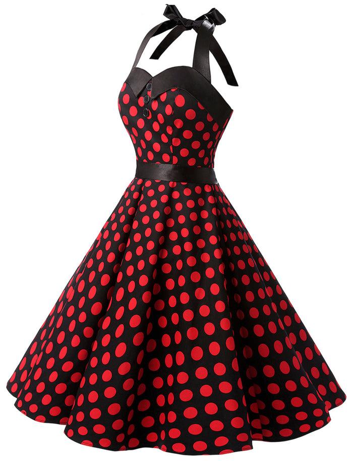 Dressystar Polka Dot Retro 50's 60's Vintage Dress