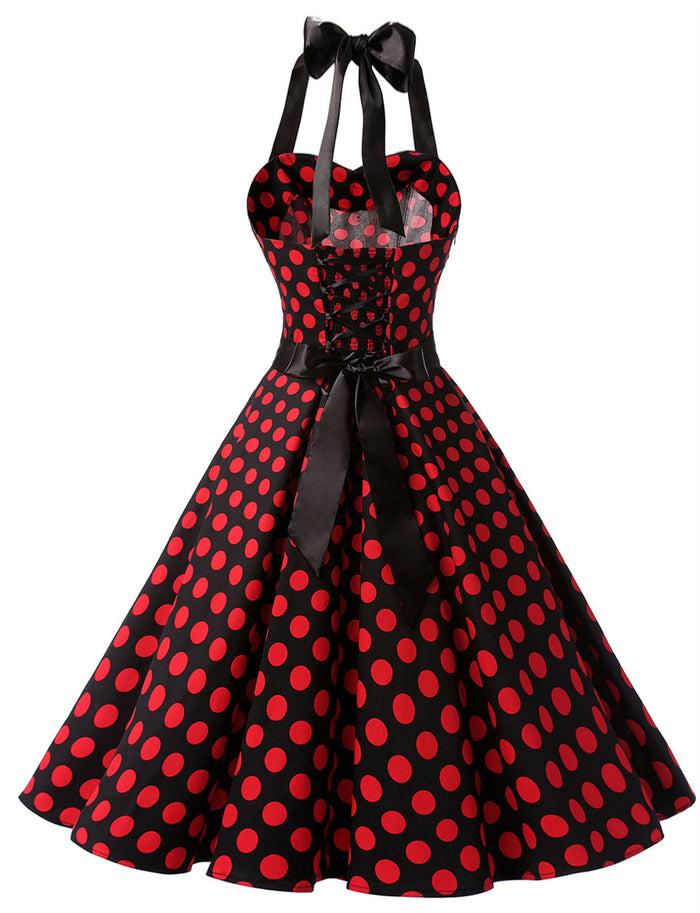 Dressystar Polka Dot Retro 50's 60's Vintage Dress
