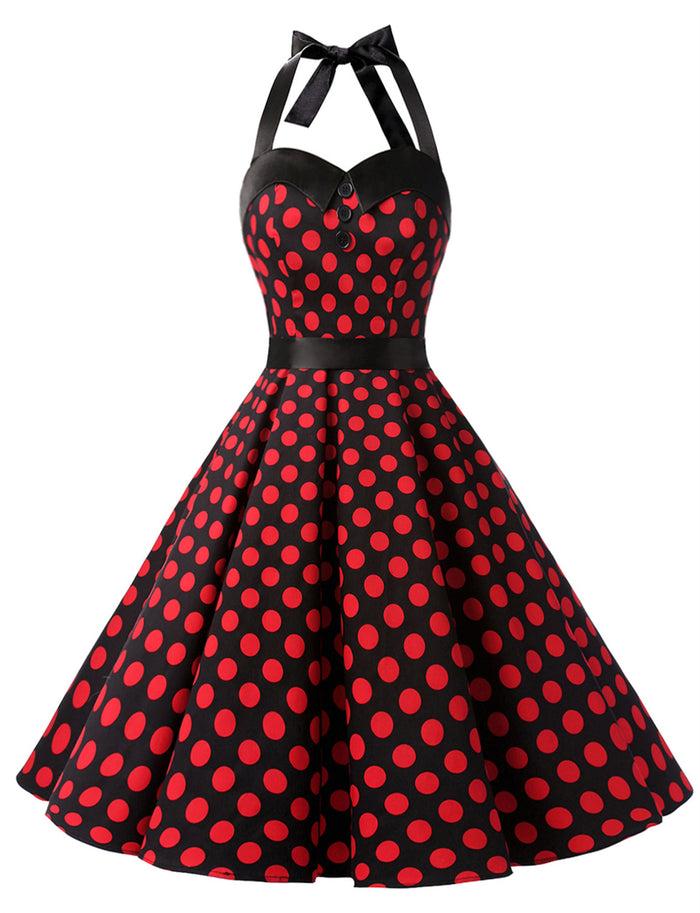 dressystar Polka Dot Retro 50's 60's Vintage Dress