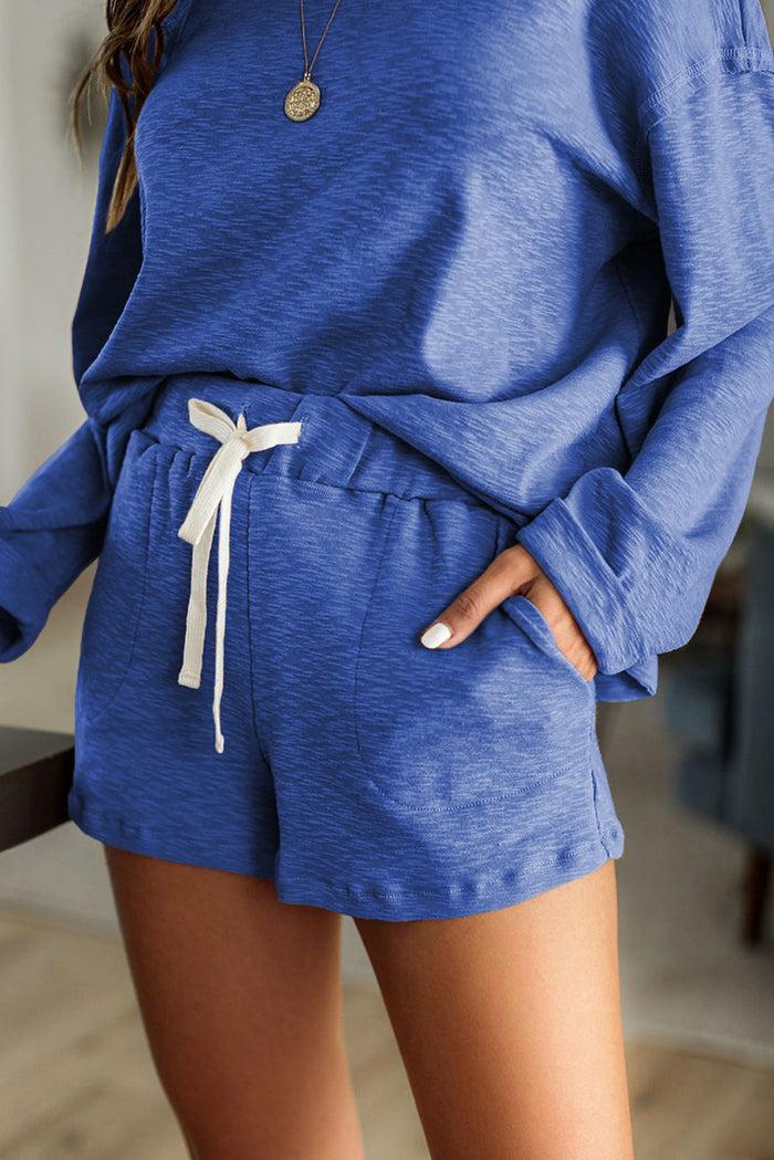 Dressystar Soft Lounge Set Blue