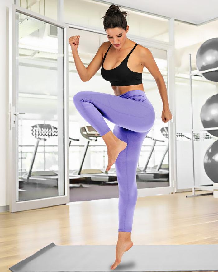 Dressystar Workout Leggings In Lavender