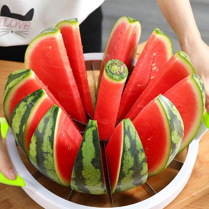 dressystar Watermelon Cutter Stainless Steel Fruit Cutter