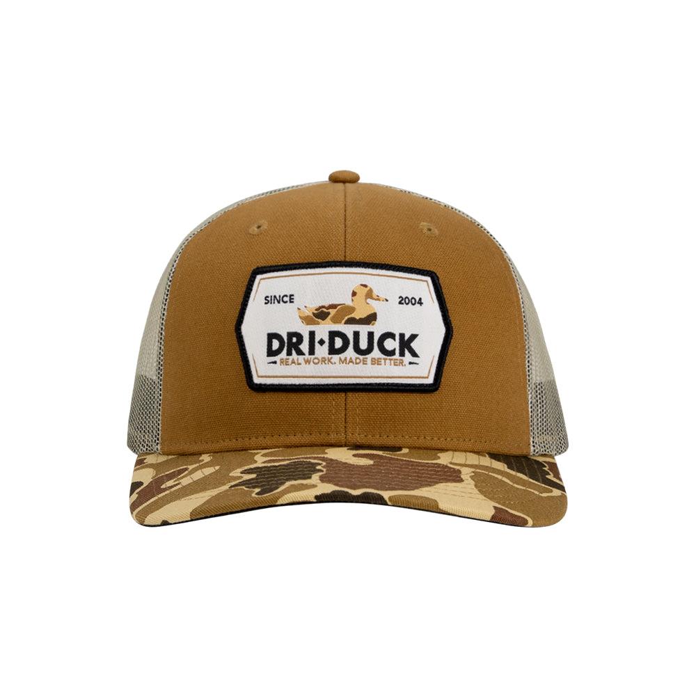 Dri Duck Camo Duck Ridge Trucker Hat