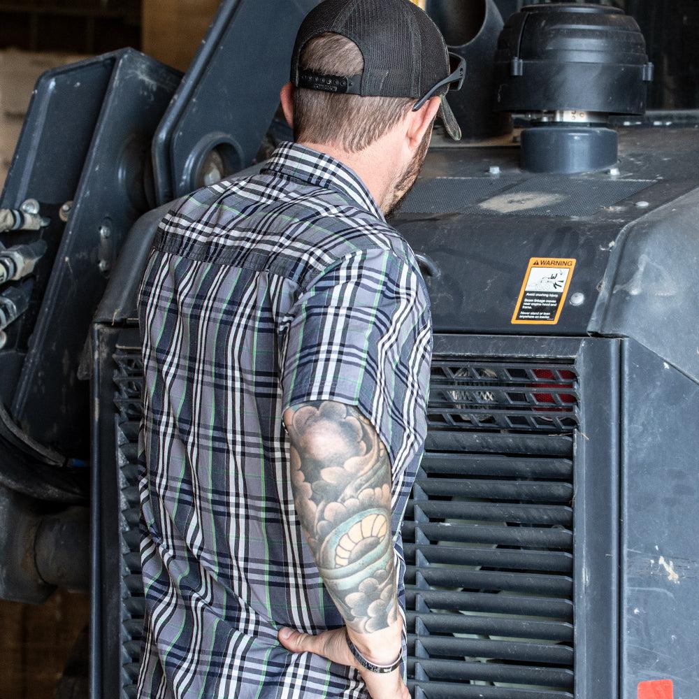 Dri Duck District Plaid Shirt