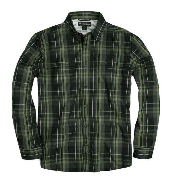 dri duck Gillham Plaid Work Shirt