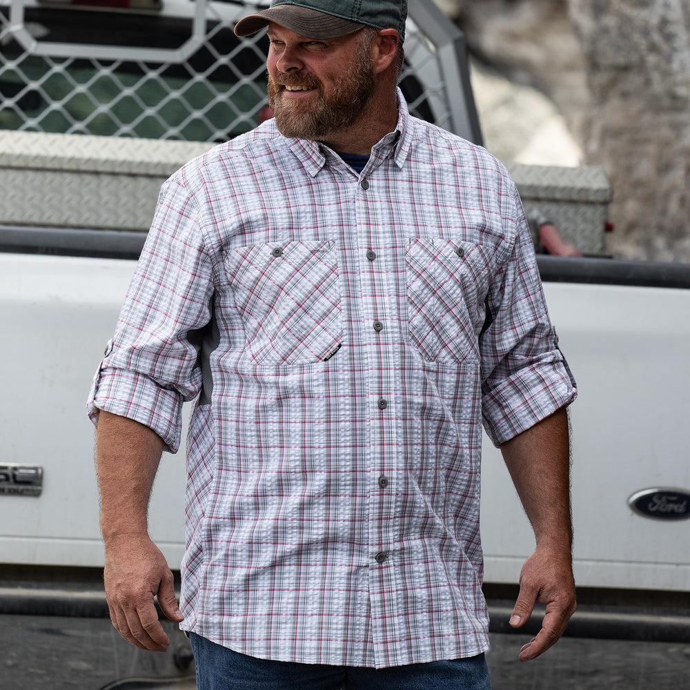 Dri Duck Highridge Seersucker Shirt