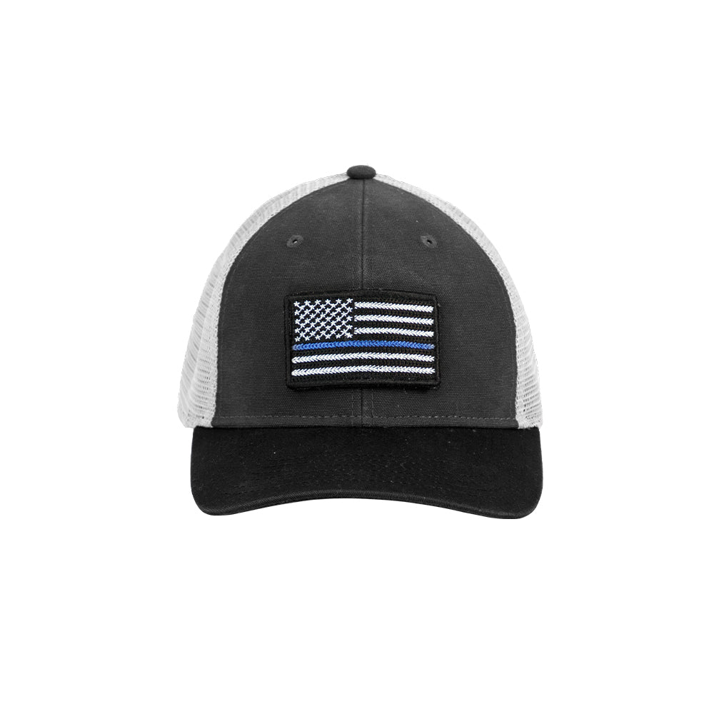 Dri Duck Hudson Trucker Blue Line Hat