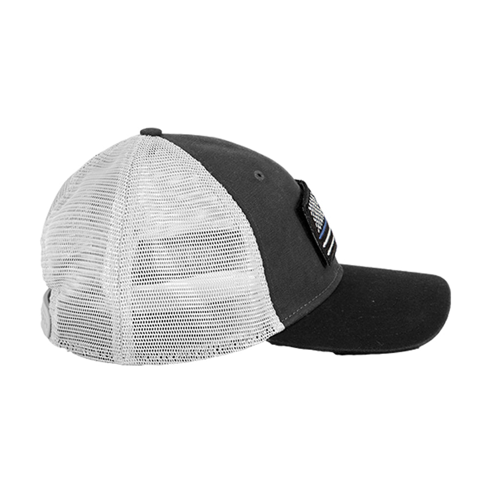 Dri Duck Hudson Trucker Blue Line Hat