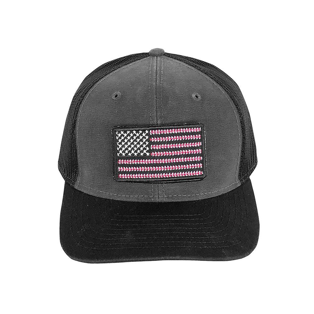 Dri Duck Hudson Trucker Flag Patch
