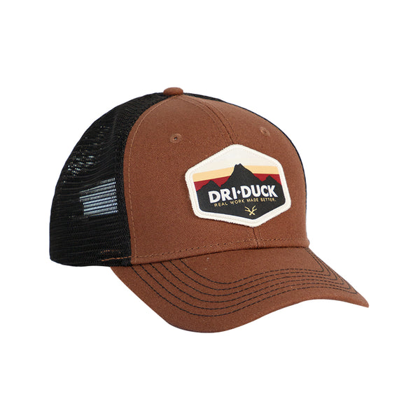 dri duck Mountain Patch Trucker Hat