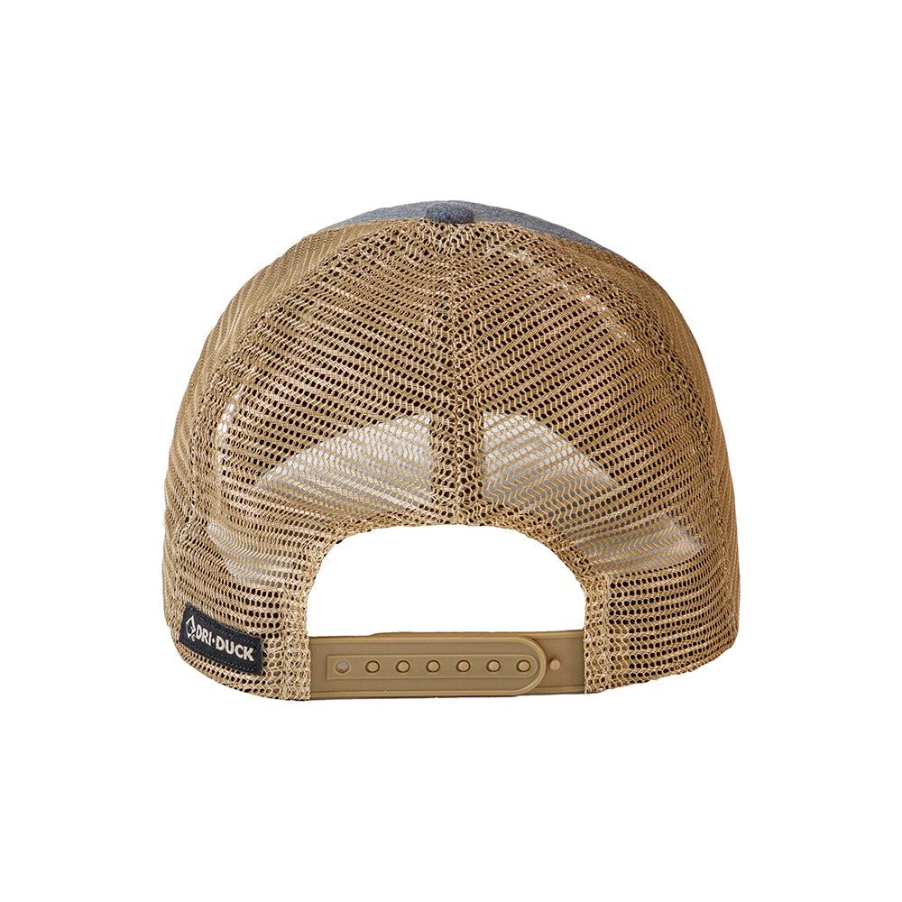 Dri Duck Superior Trucker With Mountain Patch