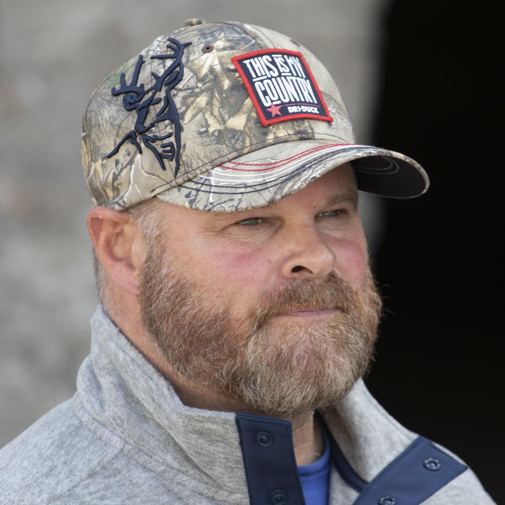 Dri Duck This Is My Country 3D Buck Hat