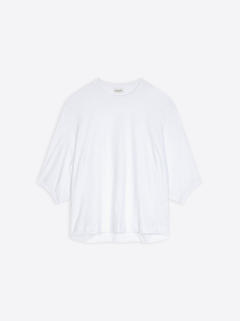 Dries Van Noten Balloon Sleeves Tee White