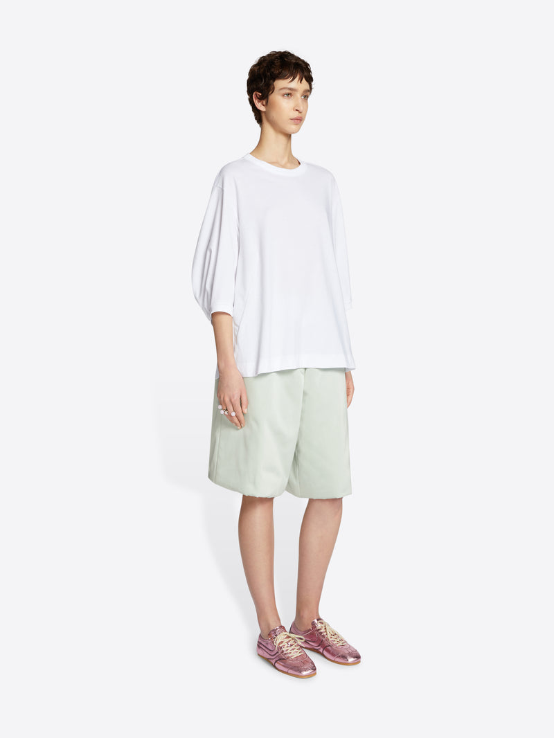 Dries Van Noten Balloon Sleeves Tee White