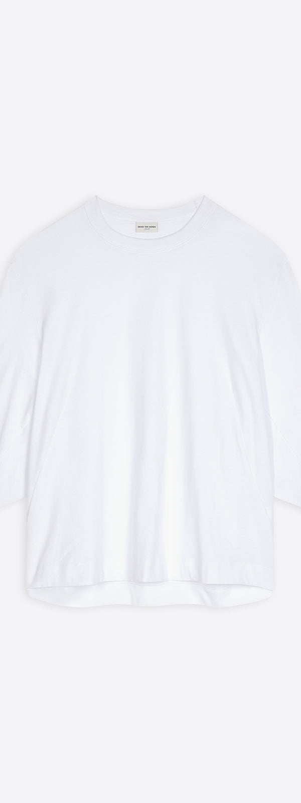 dries van noten Balloon sleeves tee white